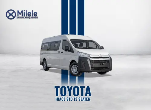 Toyota Hiace STD 13 Seater 2026 3.5L V6 Petrol Manual White 