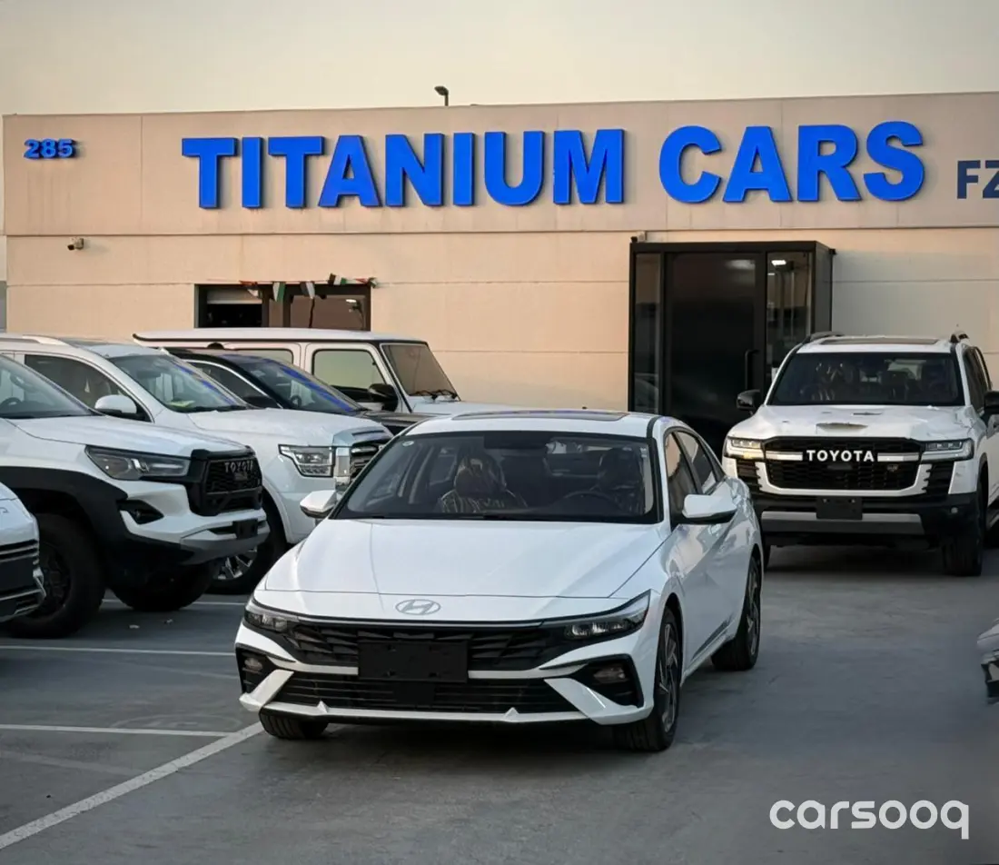 Hyundai Elantra Comfort 1.5L Petrol 2025 Model White Color Exterior For Export in Dubai - Photo 3
