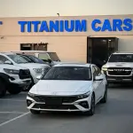 Hyundai Elantra Comfort 1.5L Petrol 2025 Model White Color Exterior For Export in Dubai - Thumbnail 3