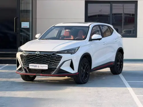 Changan X5 Plus 1.5L Turbo Petrol 2026 Model White Color Exterior For Export in Dubai