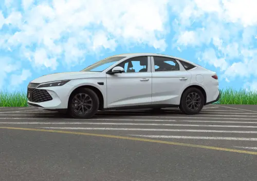 BYD Qin L 1.5L Hybrid 2025 - White Exterior Black Interior