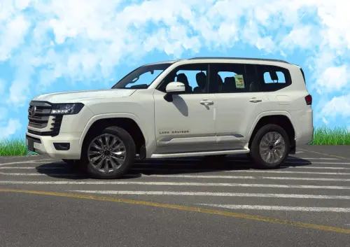 Toyota Land Cruiser GXR 4.0L V6 2026 - GCC Specs - White/Black
