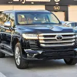 Toyota Land Cruiser VXR 2026 Model 3.5L V6 - GCC Specs - Black/Beige - Thumbnail 2