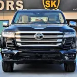 Toyota Land Cruiser VXR 2026 Model 3.5L V6 - GCC Specs - Black/Beige - Thumbnail 3