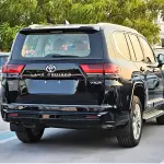 Toyota Land Cruiser VXR 2026 Model 3.5L V6 - GCC Specs - Black/Beige - Thumbnail 4