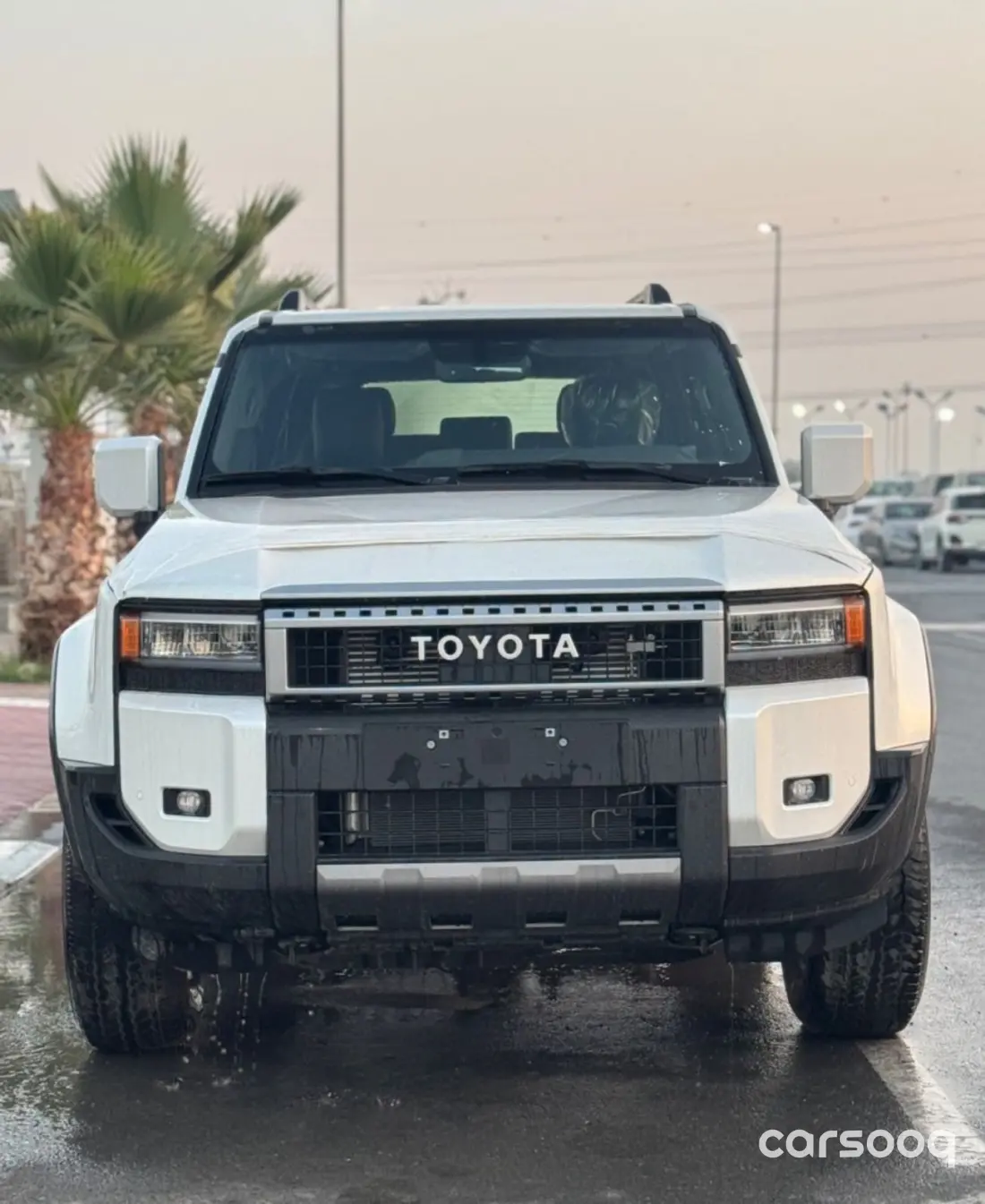 تويوتا لاند كروزر برادو GXR موديل 2025 محرك 2.4L توربو - أبيض/أسود - Photo 1