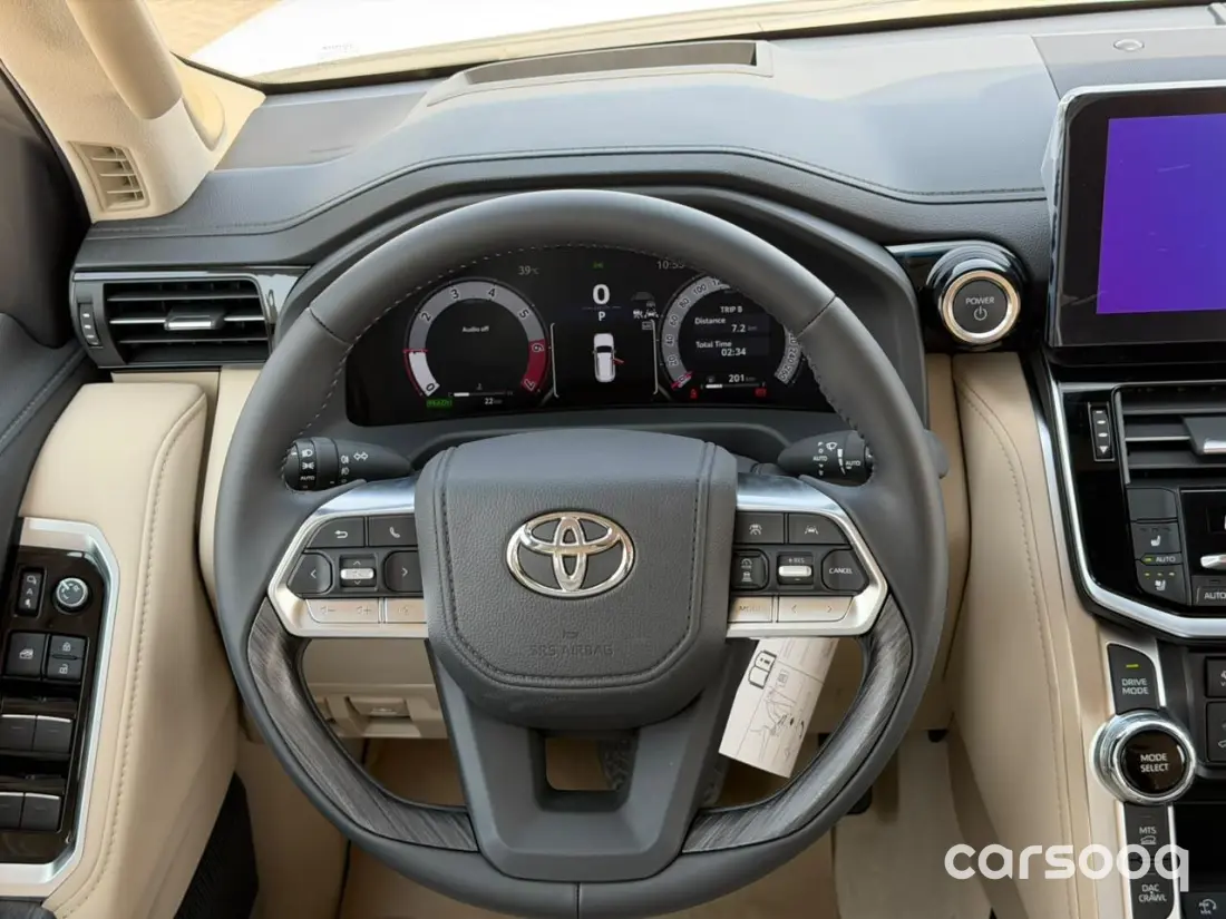 Toyota Land Cruiser VXR HEV 2026 Model 3.5L - GCC Specs - White/Beige For Export in Dubai - Photo 18