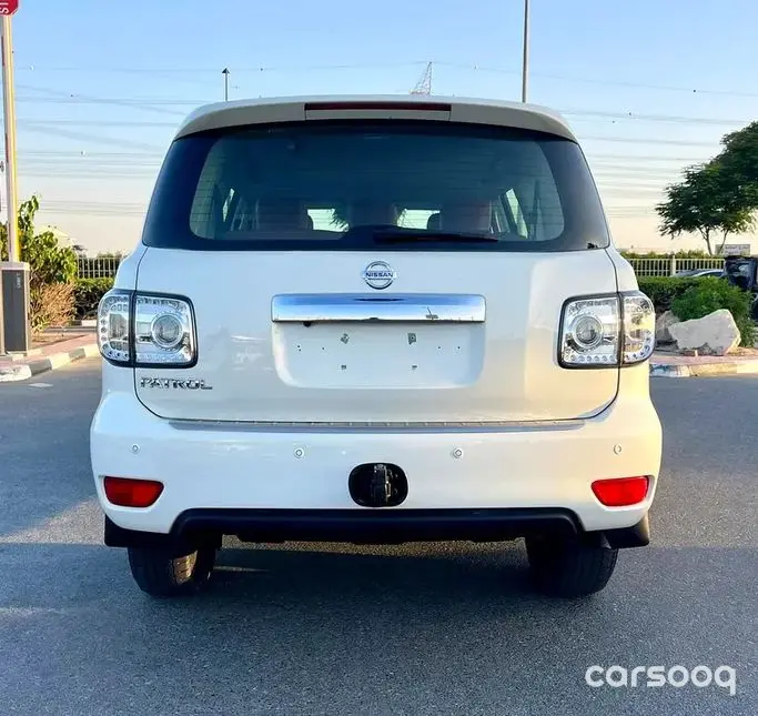 Nissan Patrol Platinum 4.0L V6 2019 - GCC Specs - White/Red - Photo 6