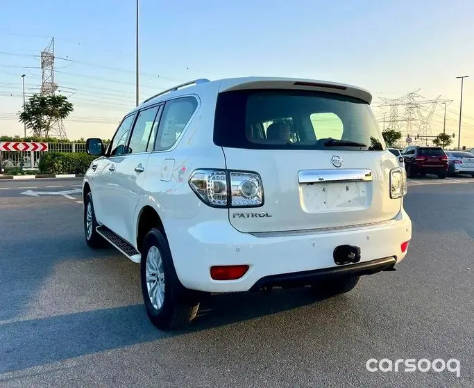 Nissan Patrol Platinum 4.0L V6 2019 - GCC Specs - White/Red - Photo 7