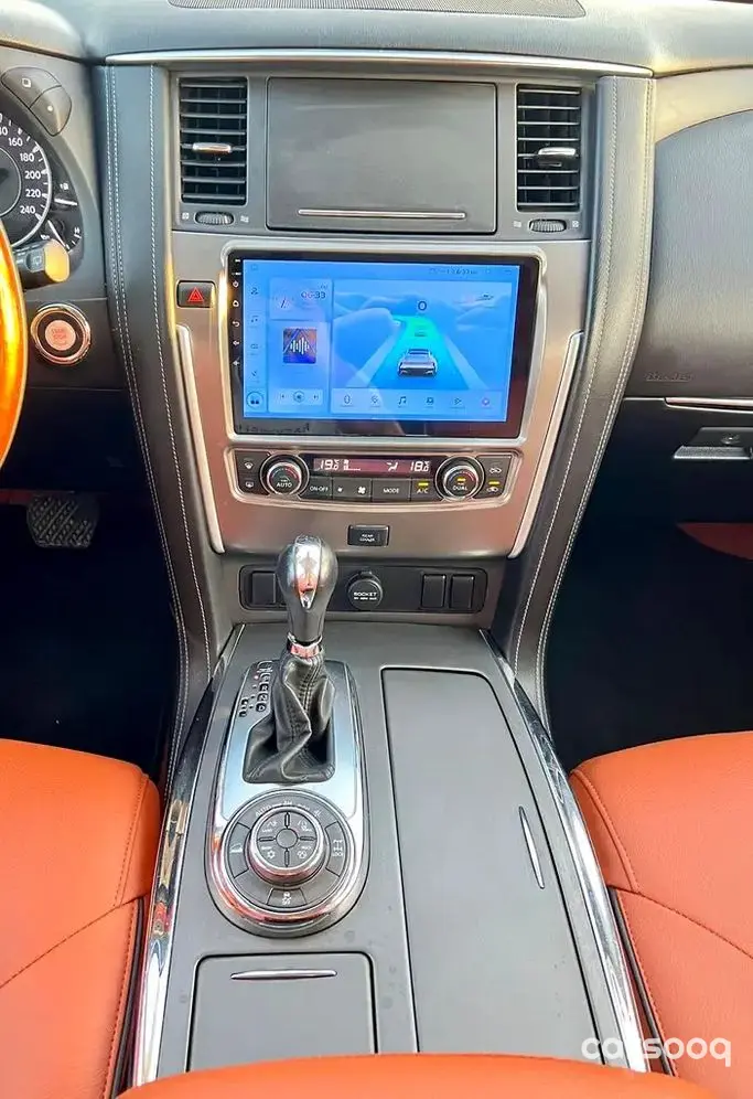 Nissan Patrol Platinum 4.0L V6 2019 - GCC Specs - White/Red - Photo 10