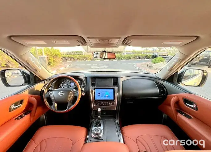 Nissan Patrol Platinum 4.0L V6 2019 - GCC Specs - White/Red - Photo 16