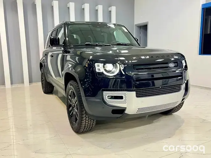 لاند روفر ديفيندر 110 محرك 2.0L توربو موديل 2024 - أسود/أسود - Photo 3
