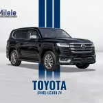 Toyota Land Cruiser 300 ZX (RHD) 3.3L Twin-Turbo Diesel 2026 - Black/Beige - Thumbnail 1