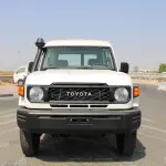 تويوتا لاند كروزر LC78 محرك 2.8L توربو ديزل موديل 2026 - مواصفات خليجية - أبيض/بيج - Thumbnail 2