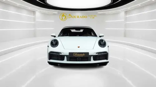 2023 Porsche 911 Turbo S Cabriolet, White Color Exterior