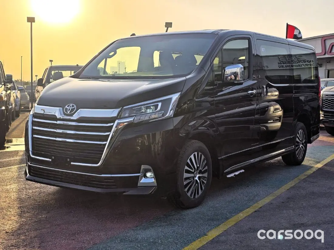 Toyota Granvia Premium 2.8L Turbo Diesel 2025 - GCC Specs - Black/Black - Photo 1