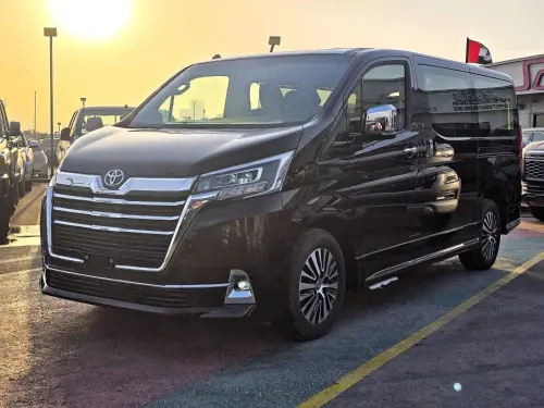 Toyota Granvia Premium 2.8L Turbo Diesel 2025 - GCC Specs - Black/Black