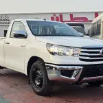 Toyota Hilux Single Cab 2.4L Turbo Diesel 2026 - GCC Specs - White/Black - Thumbnail 3