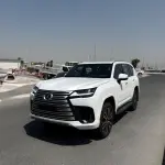 Lexus LX700h Signature 3.5L Hybrid 2026 - GCC Specs - White/Black - Thumbnail 1