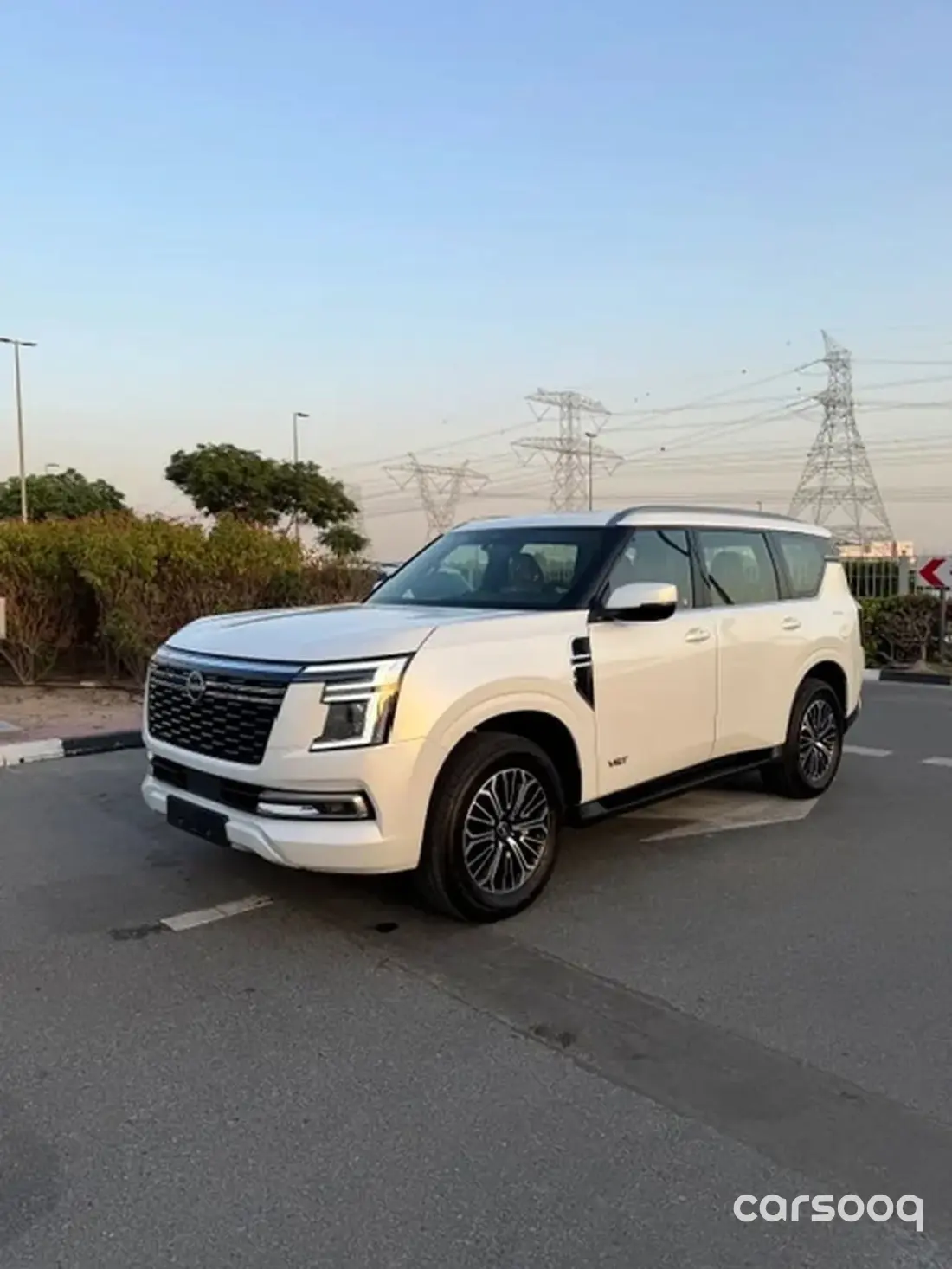 Nissan Patrol LE Titanium Plus 3.8L V6 2025 - GCC Specs - White - Photo 1
