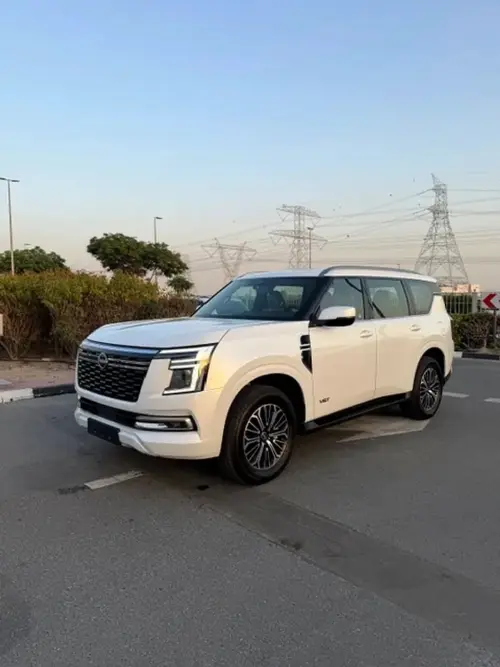 Nissan Patrol LE Titanium Plus 3.8L V6 2025 - GCC Specs - White