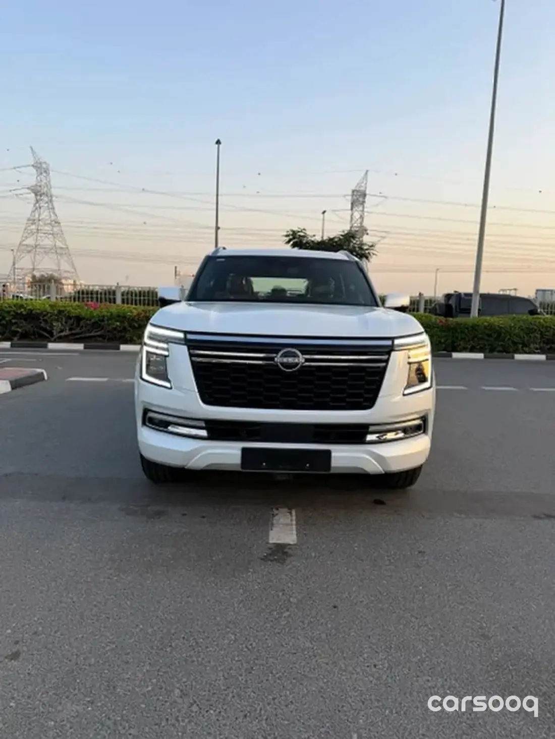 Nissan Patrol LE Titanium Plus 3.8L V6 2025 - GCC Specs - White - Photo 2