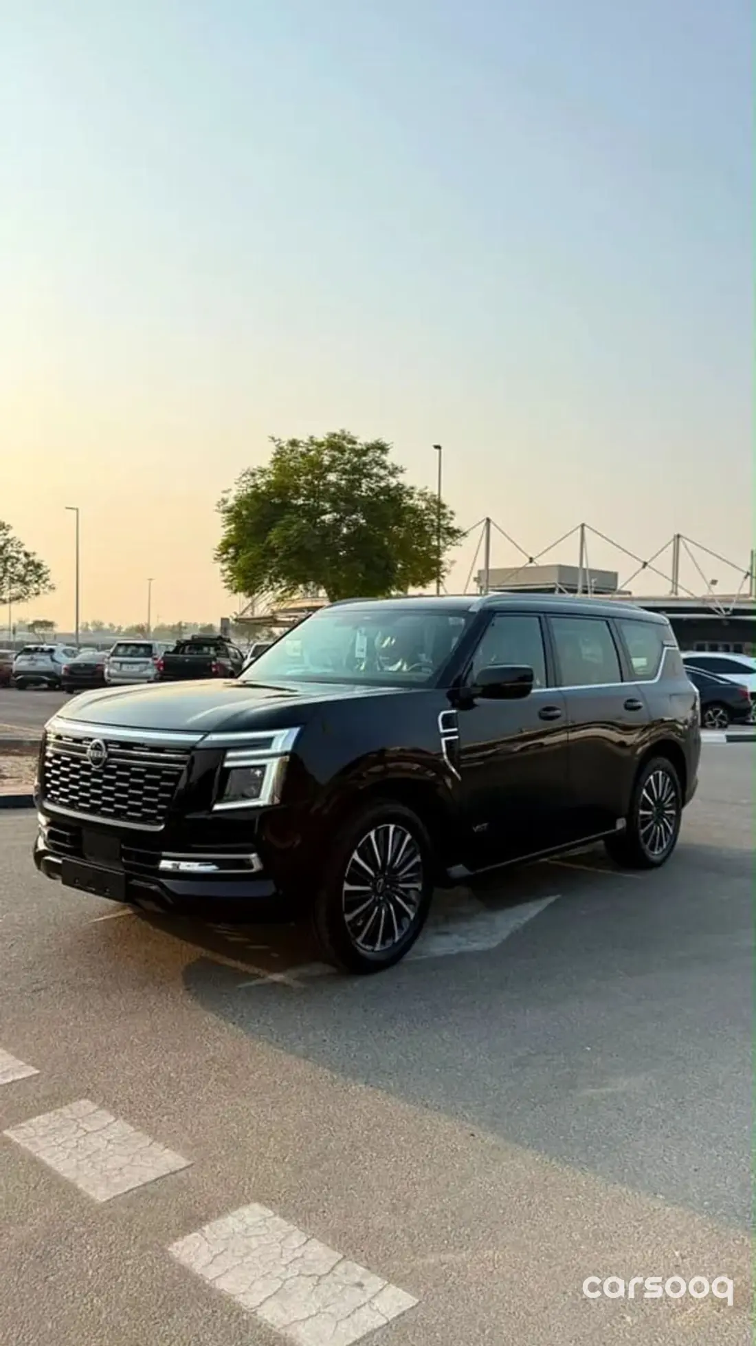 Nissan Patrol Platinum 3.5L Twin-Turbo 2025 - GCC Specs - Black/Red - Photo 1