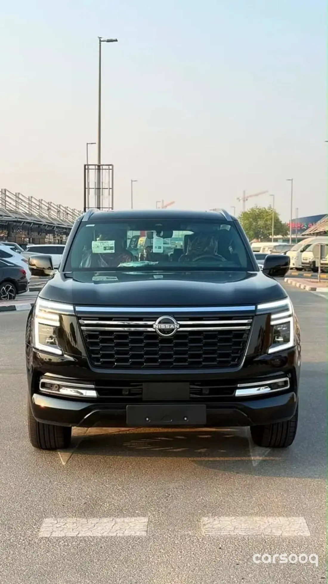 Nissan Patrol Platinum 3.5L Twin-Turbo 2025 - GCC Specs - Black/Red - Photo 2