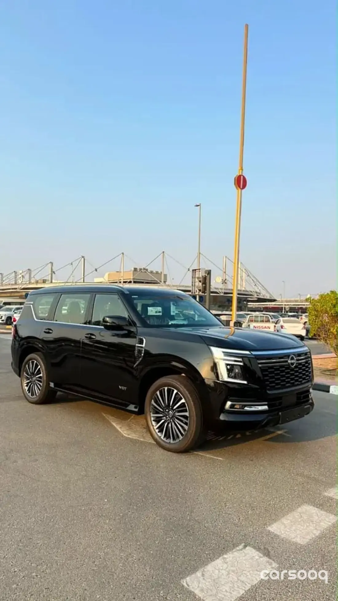 Nissan Patrol Platinum 3.5L Twin-Turbo 2025 - GCC Specs - Black/Red - Photo 3