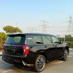 Nissan Patrol Platinum 3.5L Twin-Turbo 2025 - GCC Specs - Black/Red - Thumbnail 4