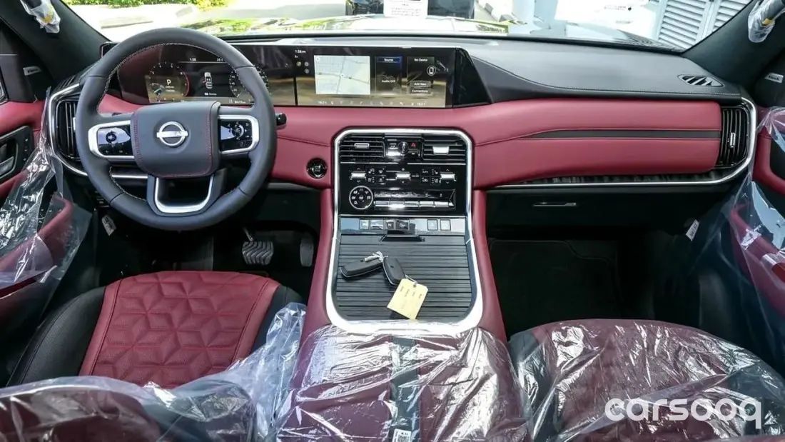 Nissan Patrol Platinum 3.5L Twin-Turbo 2025 - GCC Specs - Black/Red - Photo 10