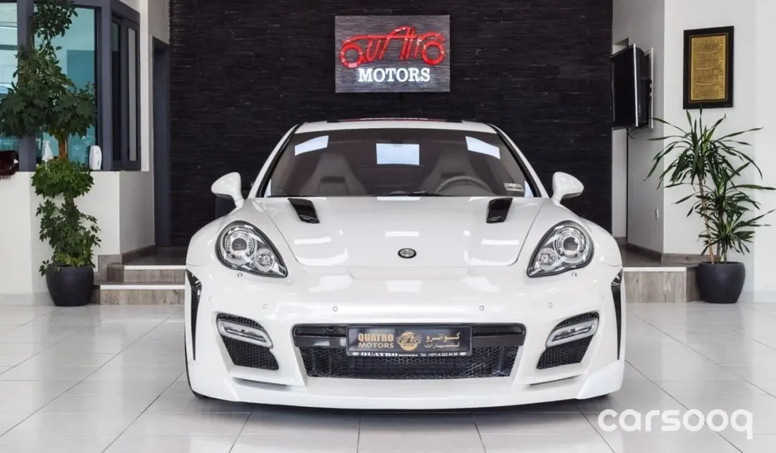 Porsche Panamera Turbo Fab Design 4.8L V8 2010 Model - White/Grey - Photo 1