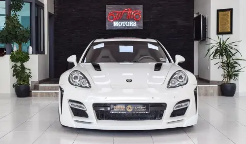 Porsche Panamera Turbo Fab Design 4.8L V8 2010 Model - White/Grey