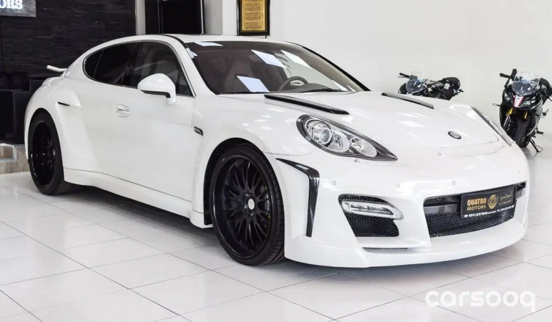 Porsche Panamera Turbo Fab Design 4.8L V8 2010 Model - White/Grey - Photo 3