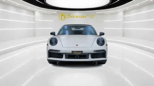بورشه 911 تيربو S كابريوليه 2024، لون خارجي كرايون وداخلية سوداء