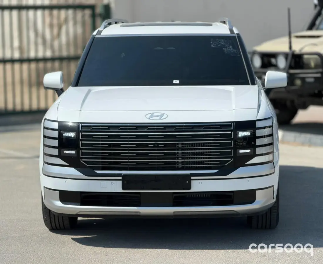 Hyundai Palisade Calligraphy 2.5L Turbo 2026 Model - White/Tan For Export in Dubai - Photo 3