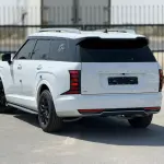 Hyundai Palisade Calligraphy 2.5L Turbo 2026 Model - White/Tan For Export in Dubai - Thumbnail 4