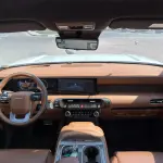 Hyundai Palisade Calligraphy 2.5L Turbo 2026 Model - White/Tan For Export in Dubai - Thumbnail 9