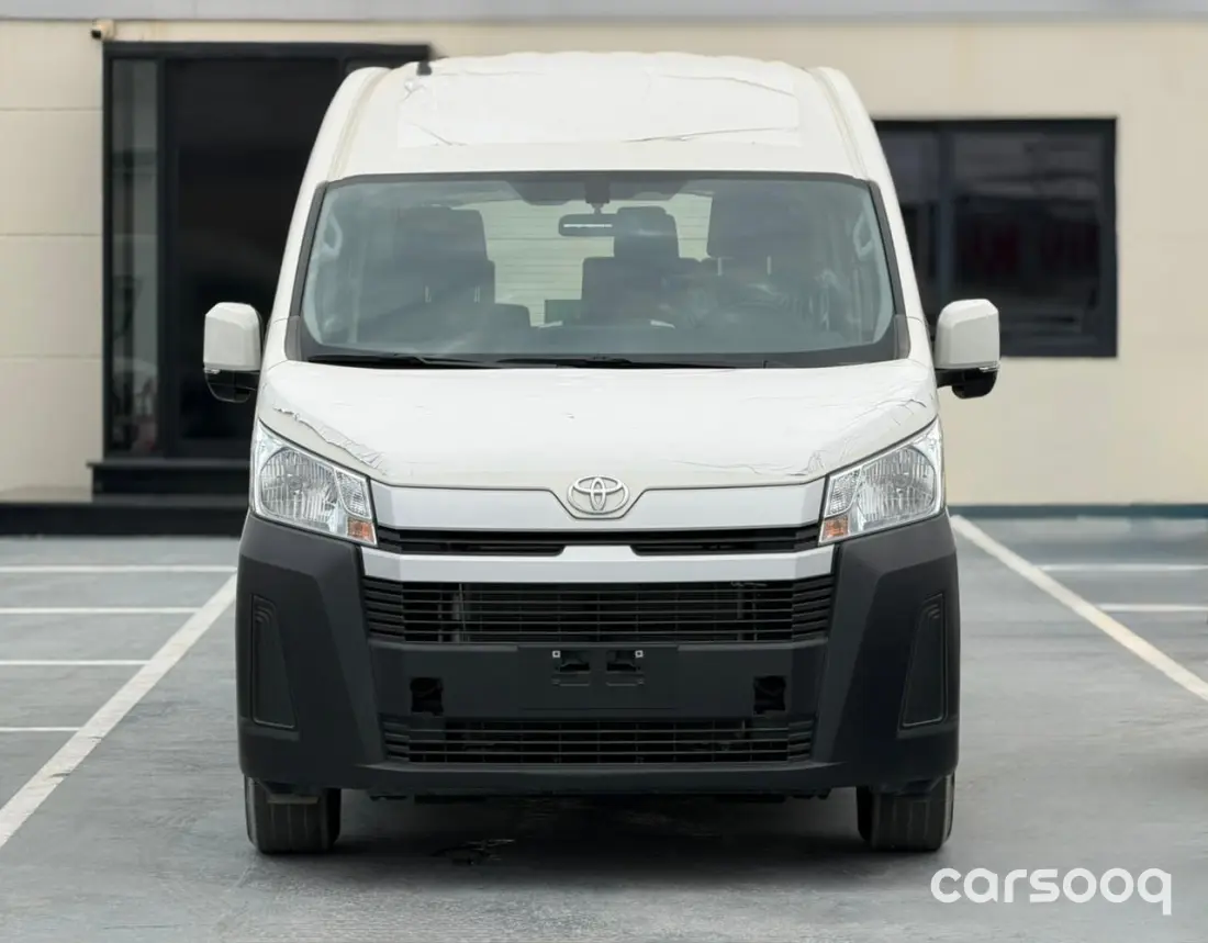 Toyota Hiace High Roof GL 2.8L Diesel 2026 Model - GCC Specs - White/Grey For Export in Dubai - Photo 1