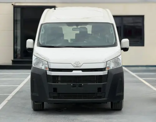 Toyota Hiace High Roof GL 2.8L Diesel 2026 Model - GCC Specs - White/Grey For Export in Dubai