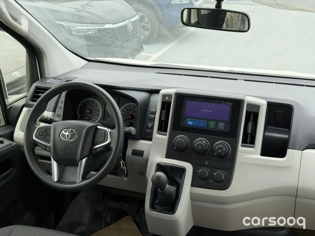 Toyota Hiace High Roof GL 2.8L Diesel 2026 Model - GCC Specs - White/Grey For Export in Dubai - Photo 15