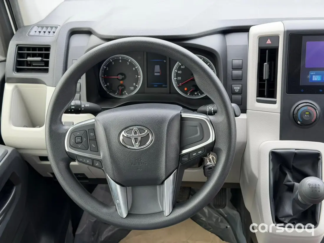Toyota Hiace High Roof GL 2.8L Diesel 2026 Model - GCC Specs - White/Grey For Export in Dubai - Photo 16