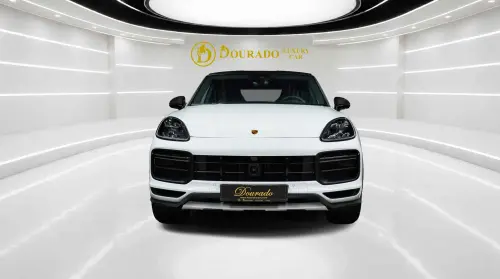 2023 Porsche Cayenne Turbo GT Coupe Chalk White Exterior
