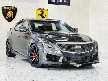 AED 2130/ MONTH - CADILLAC CTS V 6.2L SUPERCHARGED - 2017 - GCC - 1 YEAR WARRANTY