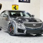 AED 2130/ MONTH - CADILLAC CTS V 6.2L SUPERCHARGED - 2017 - GCC - 1 YEAR WARRANTY - Thumbnail 1