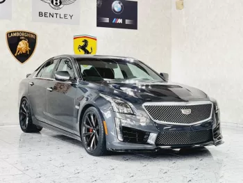 AED 2130/ MONTH - CADILLAC CTS V 6.2L SUPERCHARGED - 2017 - GCC - 1 YEAR WARRANTY
