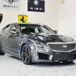 AED 2130/ MONTH - CADILLAC CTS V 6.2L SUPERCHARGED - 2017 - GCC - 1 YEAR WARRANTY - Thumbnail 2