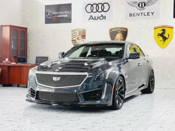 AED 2130/ MONTH - CADILLAC CTS V 6.2L SUPERCHARGED - 2017 - GCC - 1 YEAR WARRANTY