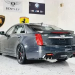 AED 2130/ MONTH - CADILLAC CTS V 6.2L SUPERCHARGED - 2017 - GCC - 1 YEAR WARRANTY - Thumbnail 6