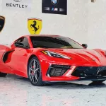 AED 6120/ MONTH - CHEVROLET CORVETTE C8 STINGRAY Z51 3LT - 2021 - GCC - IMMACULATE CONDITION - Thumbnail 2